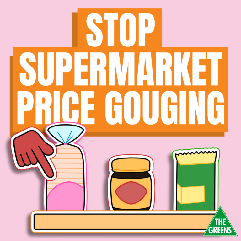 Stop Supermarket Price Gouging